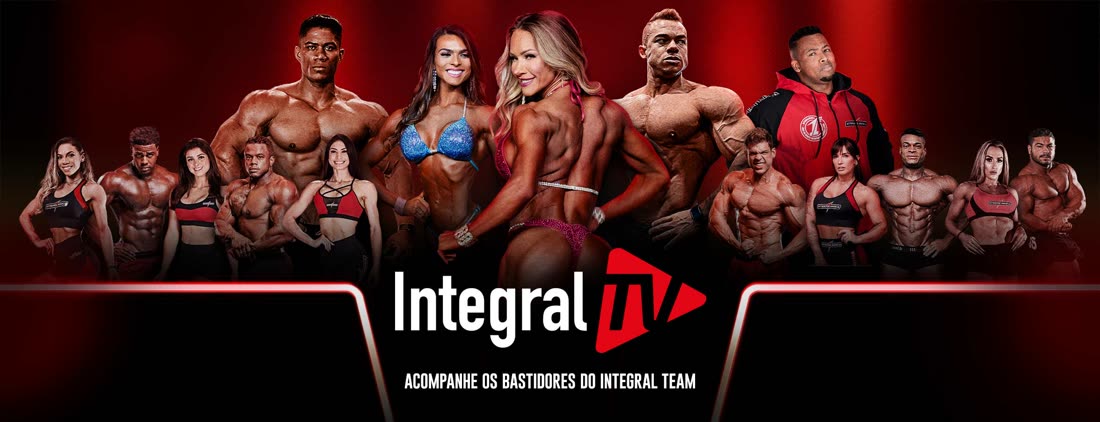 Peça do Integral TV reunindo atletas patrocinados da equipe Integralmédica.