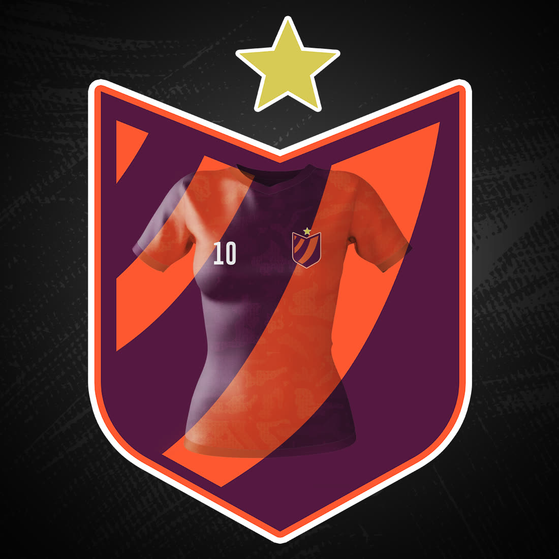 Post da ação Jogamanas, com o escudo do Paulista FC e faixa em laranja.